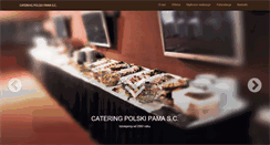 Desktop Screenshot of cateringpolski.pl